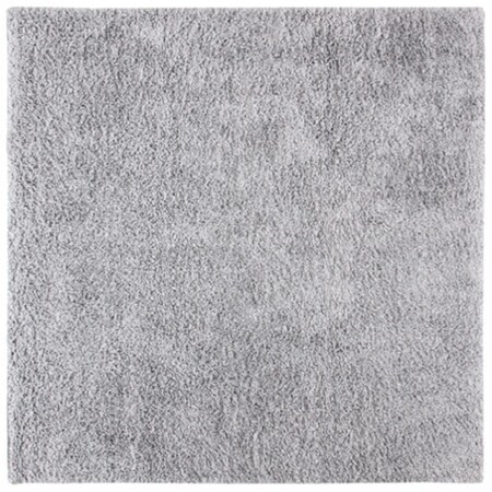 Safavieh 4 x 6 ft. August Shag Contemporary Square Area Rug, Silver AUG200G-4SQ